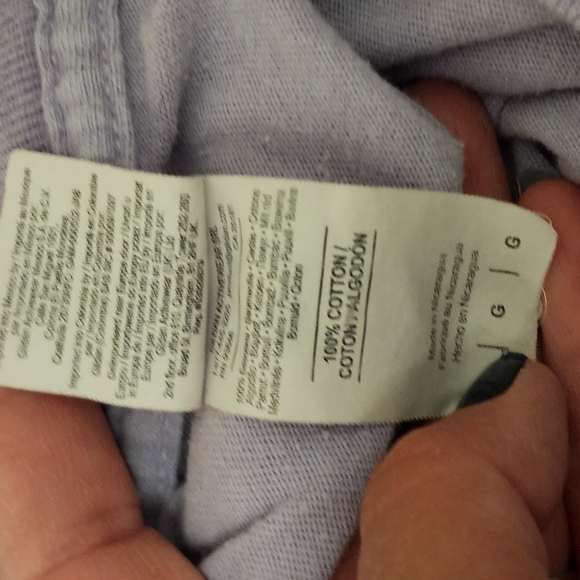 Gildan lavender Kurt Cobain long sleeve band tee size large - Picture 8 of 9